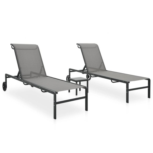 Stk sonnenliegen mit tisch - 2,
