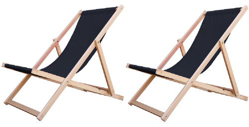 Set mit strandliege - set,
