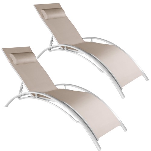 Sonnenliegen aus aluminium - sonnenliegen,