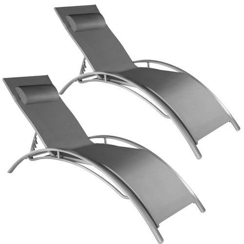 Sonnenliegen aus aluminium - 2,