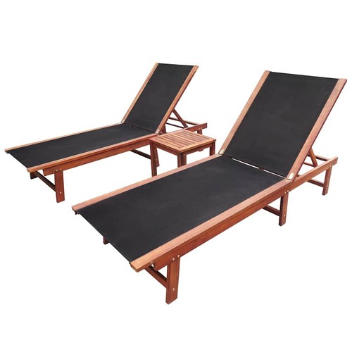 Sonnenliegen stk mit tisch - stk.,