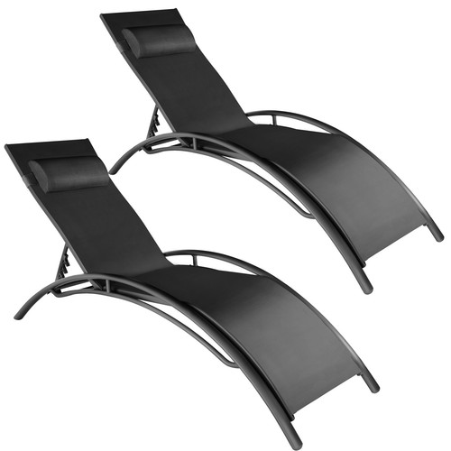 Sonnenliegen aus aluminium - sonnenliegen,